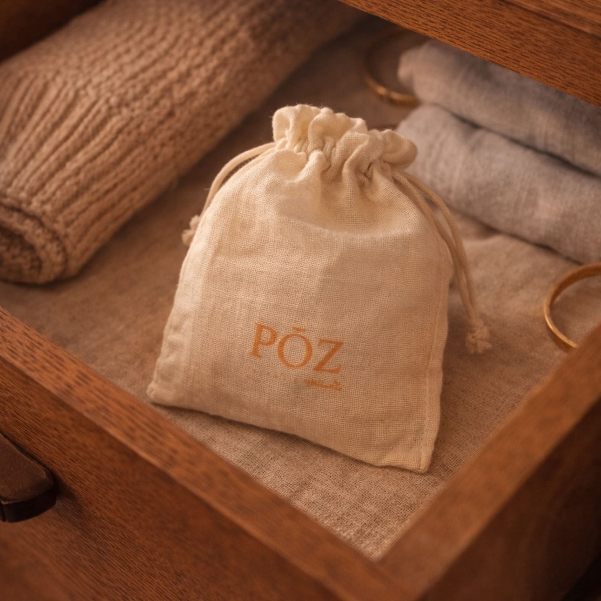 Sachet parfumé inclus dans le Coffret Signature PŌZ